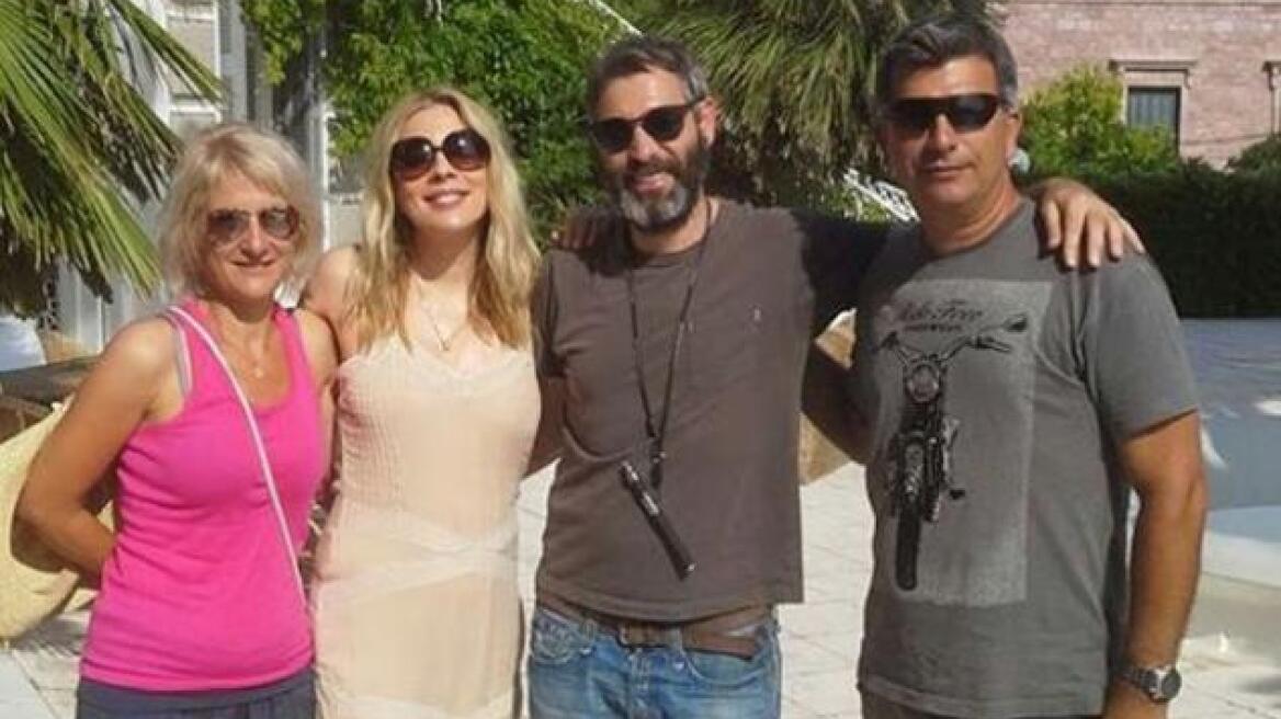 Η Σμαράγδα Καρύδη και ο Θοδωρής Αθερίδης πήγαν στην Λέσβο