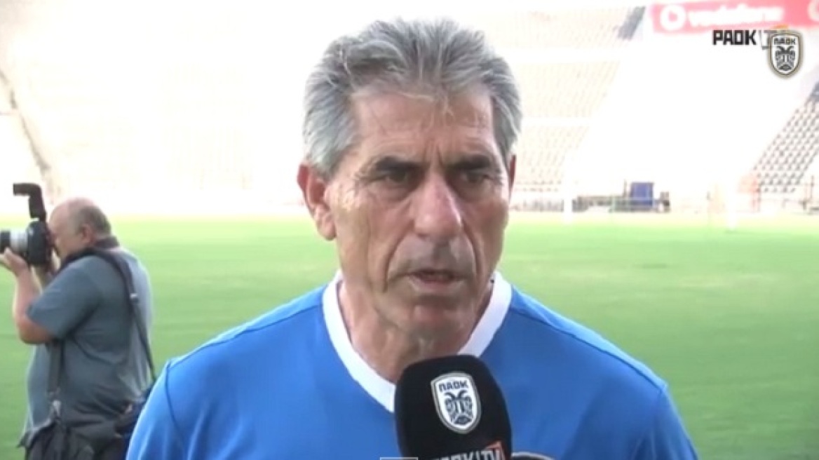 Άγγελος Αναστασιάδης στην πρώτη του ΠΑΟΚ: «Δουλειά και τίποτε άλλο»