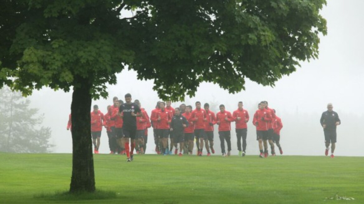 Ολυμπιακός: Σε συνθήκες χειμώνα η προετοιμασία
