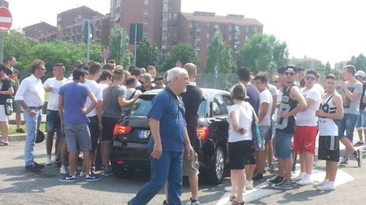 Βίντεο: «Μπαρούτι» με Αλέγκρι οι οπαδοί της Γιουβέντους! 