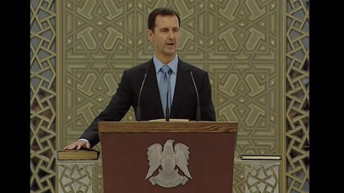 Συρία: Ορκίστηκε πρόεδρος για τρίτη επταετή θητεία ο Άσαντ
