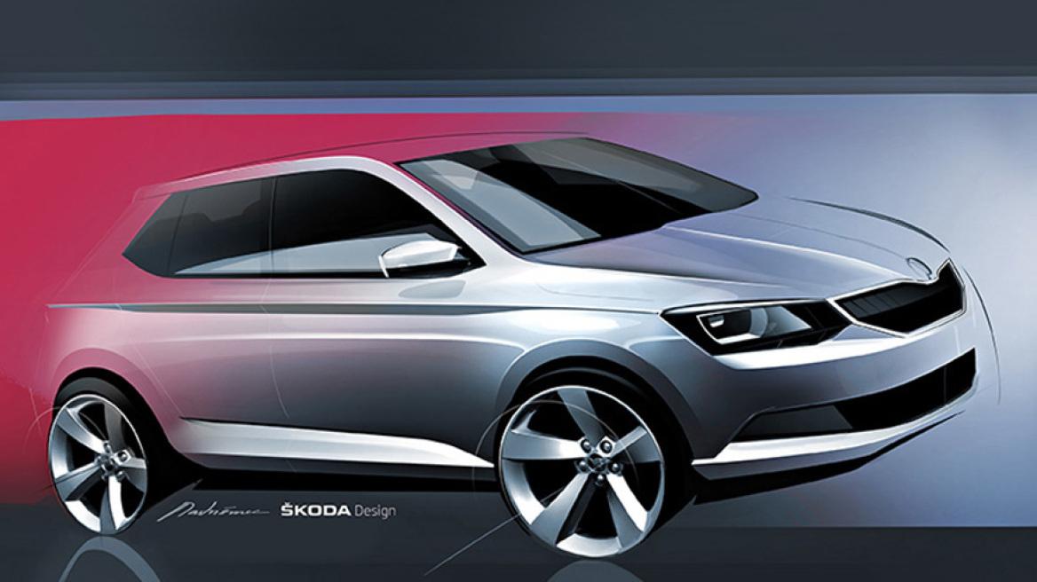 Η νέα Fabia σε σκίτσο