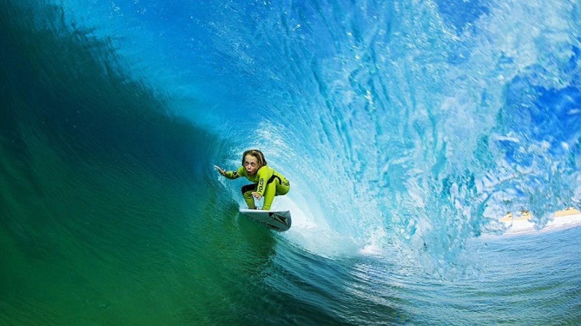 Κόμπι Κλέμεντς: Το νέο αστέρι του σερφ είναι μόλις εννέα ετών!
