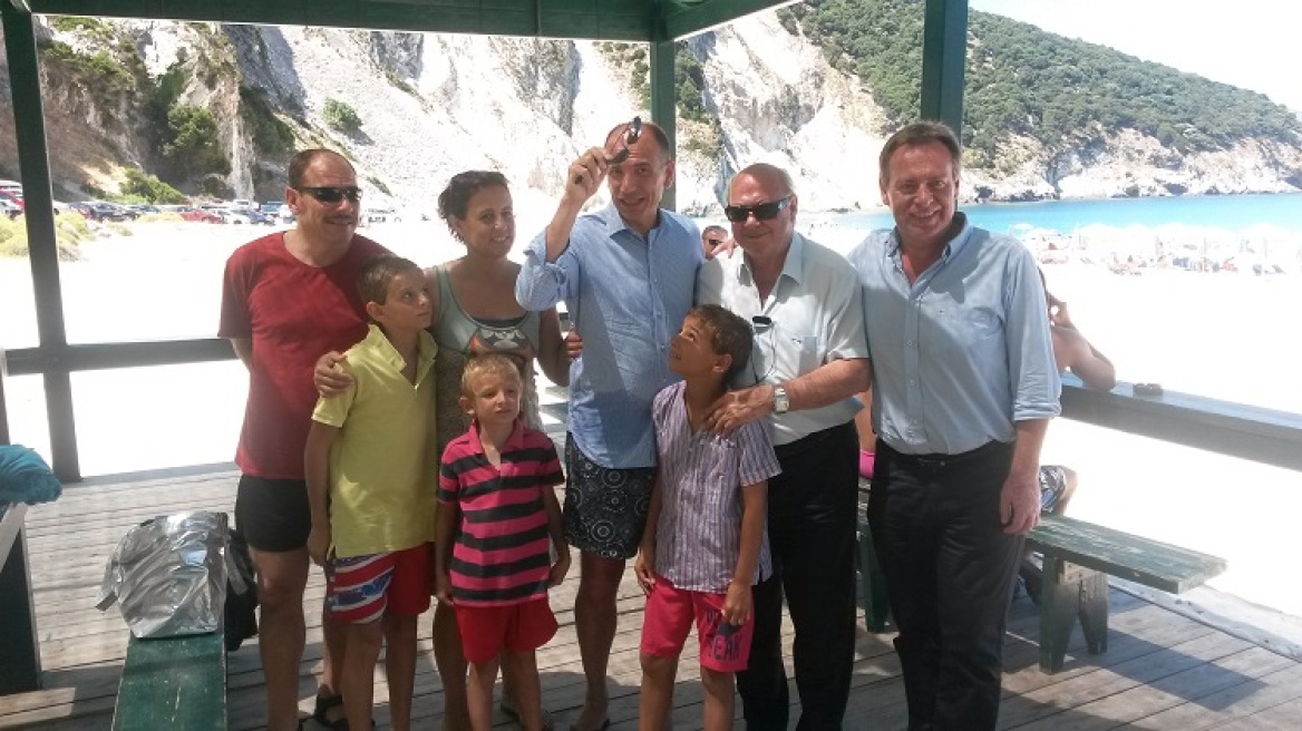 Στον Μύρτο ο πρώην πρωθυπουργός της Ιταλίας Λέτα