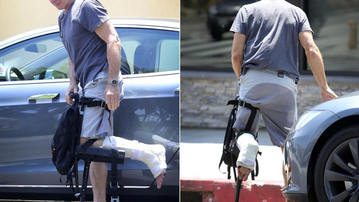 Χάρισον Φορντ: Με «hight-tech» πατερίτσα