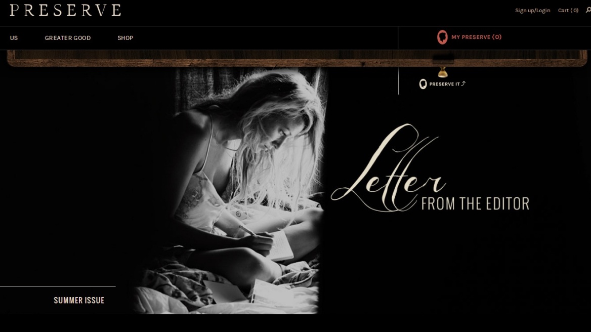 Preserve.Us: Η Blake Lively απέκτησε το δικό της site