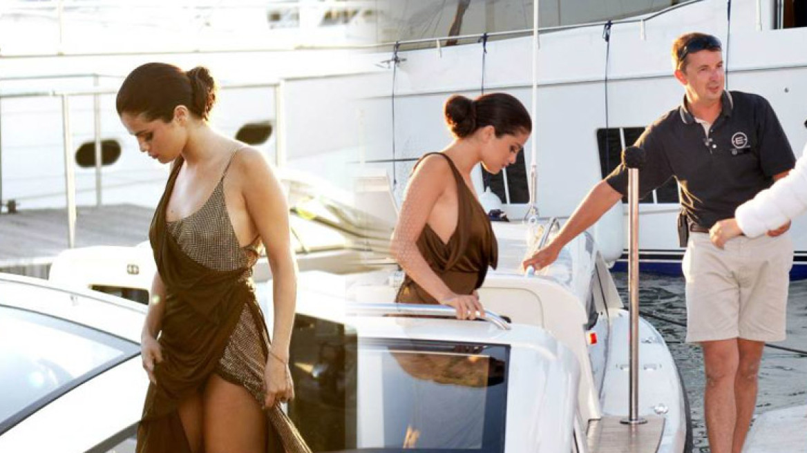  Τα upskirts της Selena Gomez στο St. Tropez