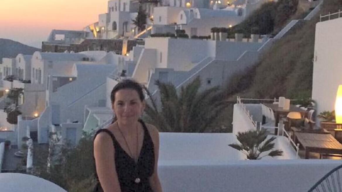 Δείτε την Όλγα Κεφαλογιάννη να απολαμβάνει το ηλιοβασίλεμα στο Ημεροβίγλι