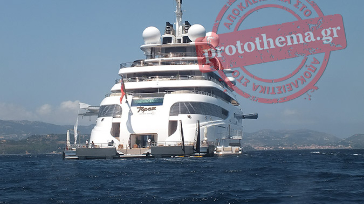 Θαλαμηγός-μεγαθήριο έφτασε στην Κεφαλονιά