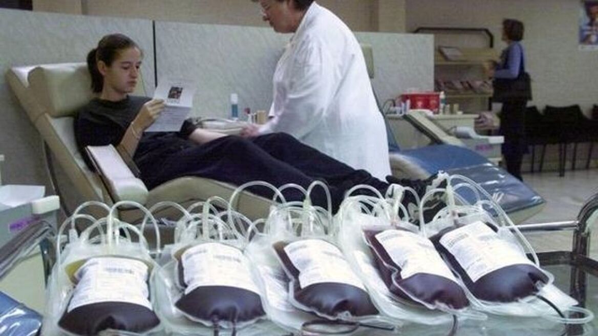 Στη δεκάδα για την αναλογία αιμοδοτών σε σχέση με τον πληθυσμό της η Ελλάδα