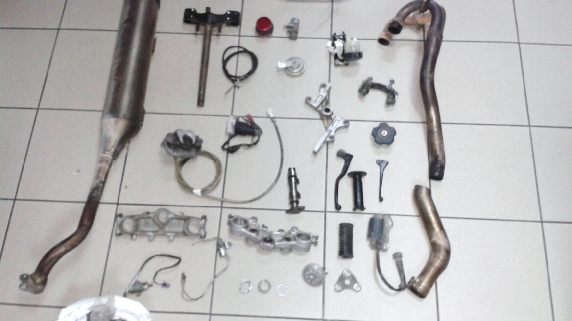 Εξαρθρώθηκε σπείρα που «έγδυνε» μοτοσικλέτες μεγάλου κυβισμού