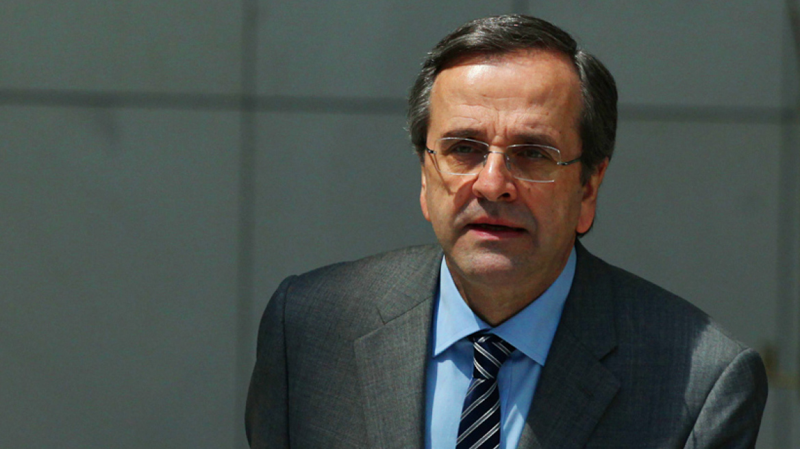 Με ισχιαλγία στο κρεβάτι ο Αντώνης Σαμαράς