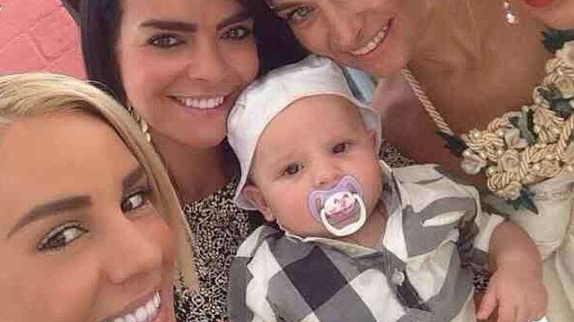 Η Ράνια Κωστάκη έγινε νονά