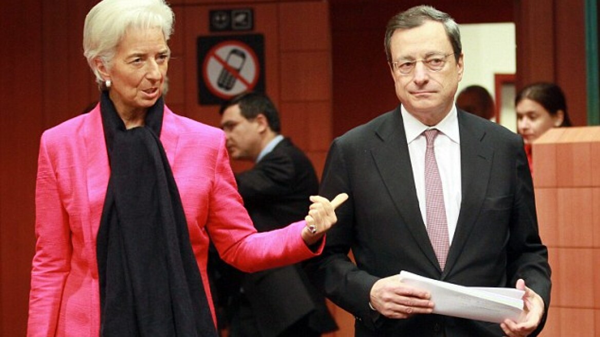 «Μπράβο» στον Ντράγκι από τη Λαγκάρντ