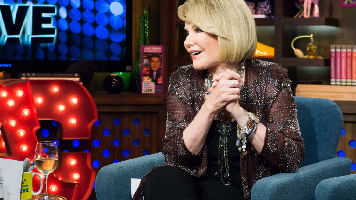 Joan Rivers: «Με τόσες πλαστικές, όταν πεθάνω θα δωρίσουν το σώμα μου στην Tupperware»