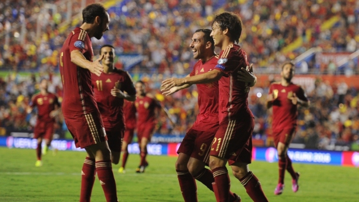 «Υπερηχητική» η Ισπανία έριξε πεντάρα στα Σκόπια