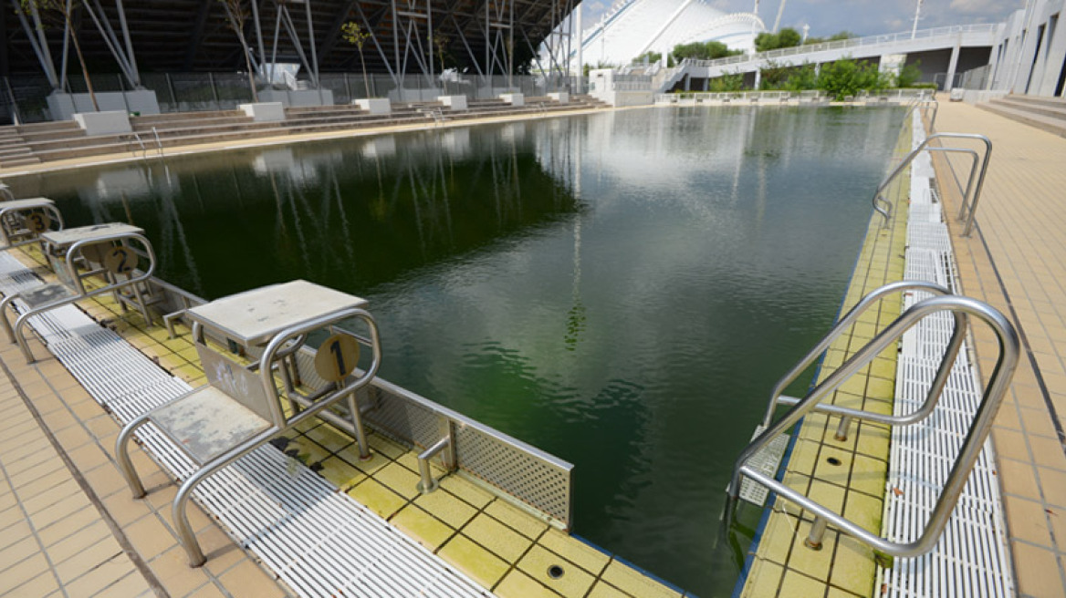 Εικόνες απόλυτης παρακμής στο Ολυμπιακό Κολυμβητήριο