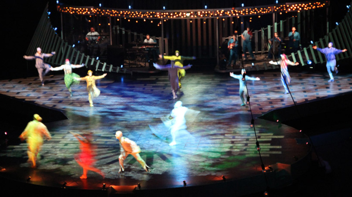 Cirque du Soleil: Βραδιά επωνύμων στο κλειστό του ΟΑΚΑ