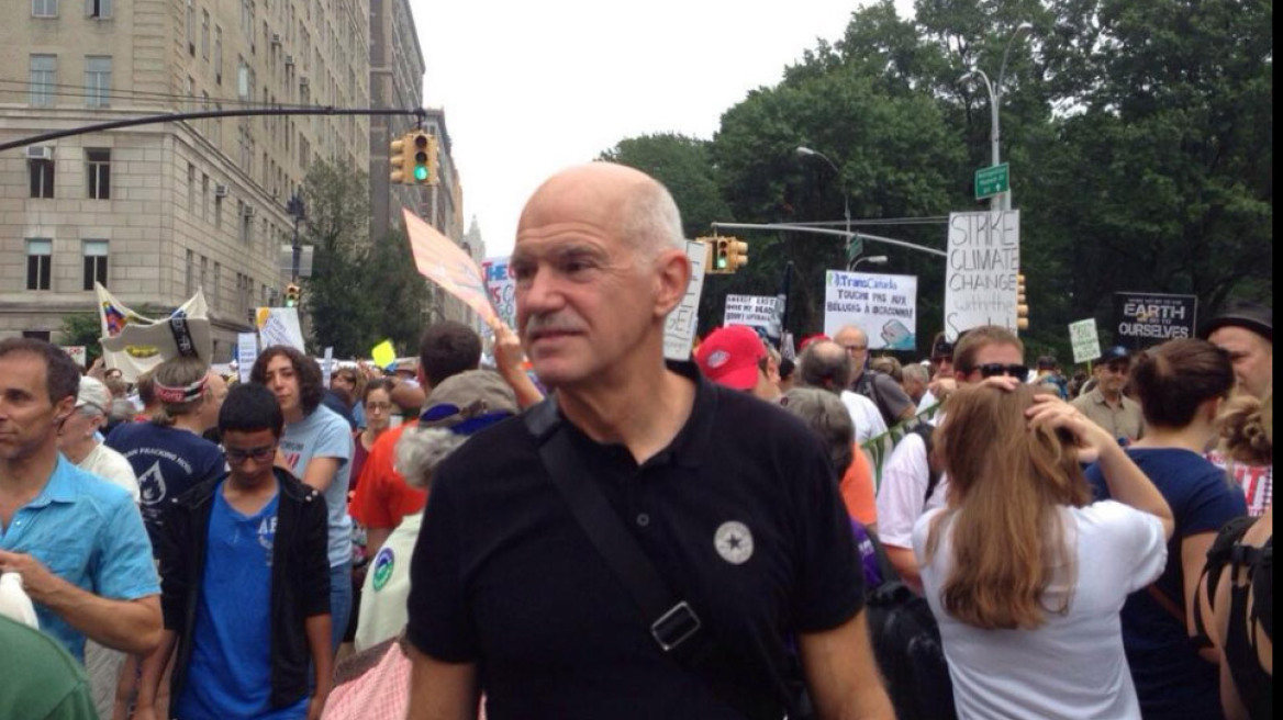 Και ο Γιώργος τρέχει στους δρόμους της Νέας Υόρκης για την κλιματική αλλαγή