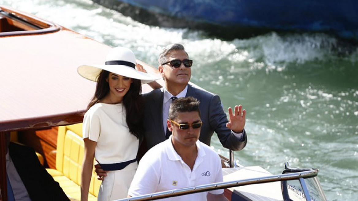 George Clooney-Amal Alamuddin: Έγινε και ο πολιτικός γάμος