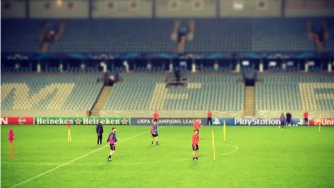 Βίντεο: Ερυθρόλευκη προπόνηση στο γήπεδο της Μάλμε