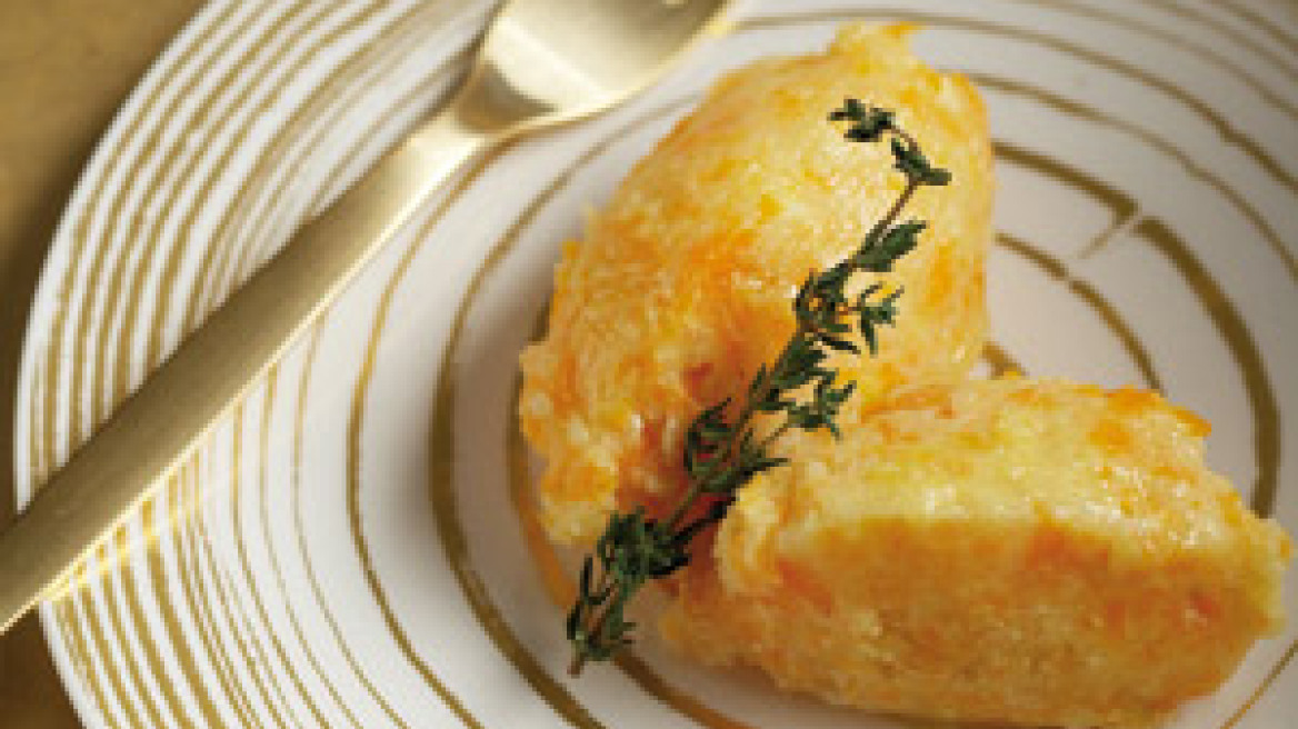 Πουρές πατάτας με καρότα