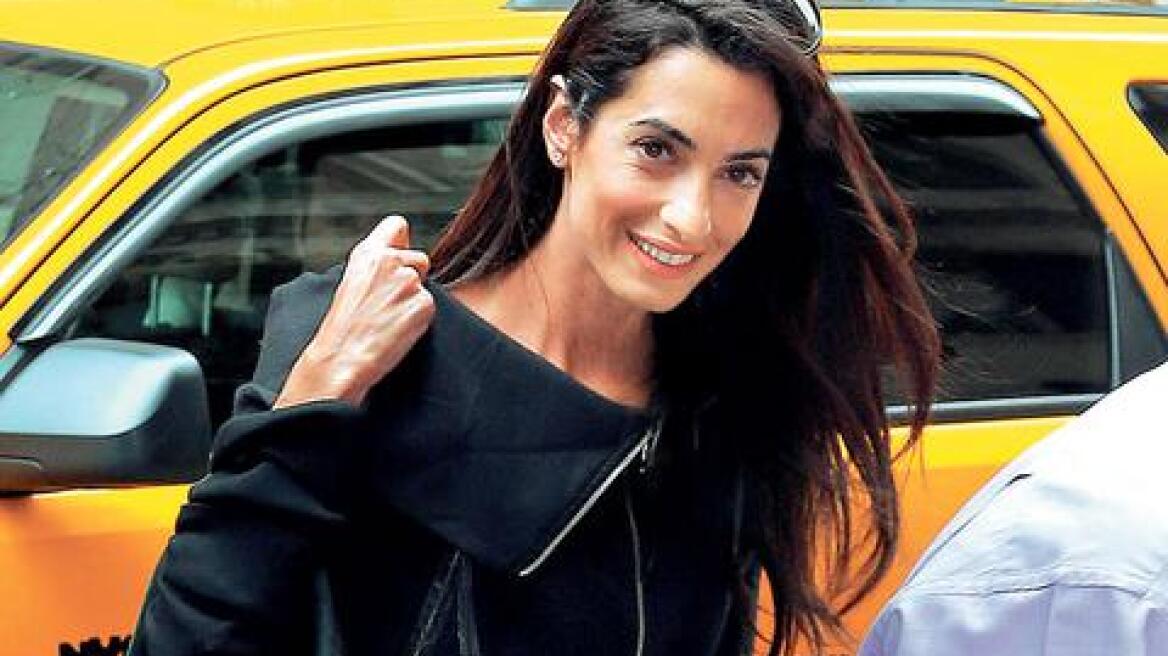 Πάνω του παίρνει την επίσκεψη της συζύγου Κλούνεϊ ο Σαμαράς 