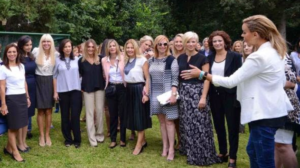 Η Γεωργία Σαμαρά, η  Στέλλα Ταμήλου και ο... τραχανάς 