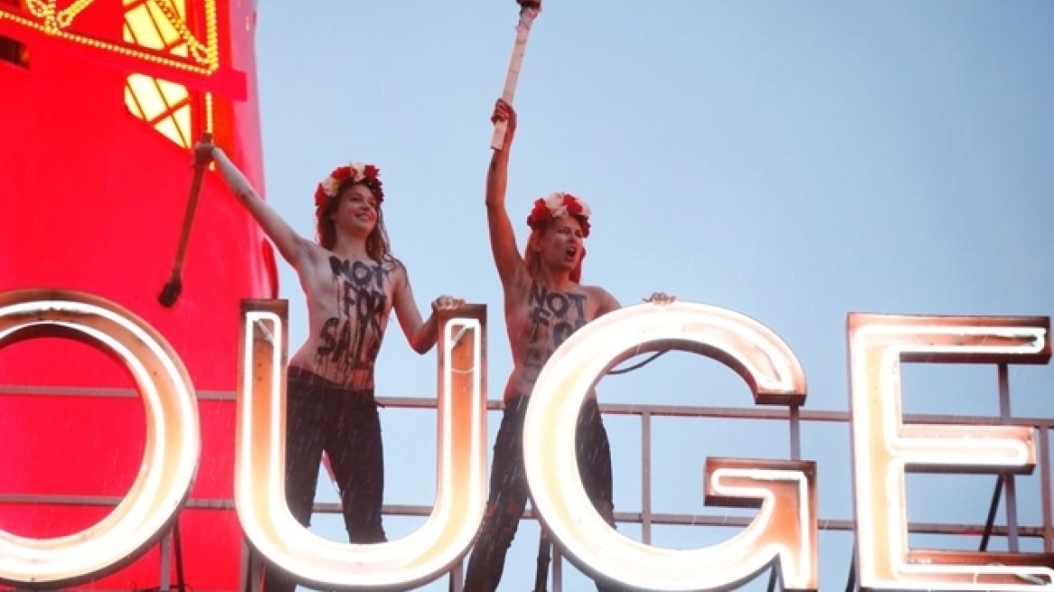 Οι Femen τα έβαλαν τώρα με το «Moulin Rouge»