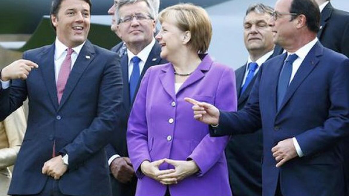 Ολάντ-Ρέντσι θέλουν κι άλλα χρήματα για την ανεργία, αλλά η Μέρκελ...