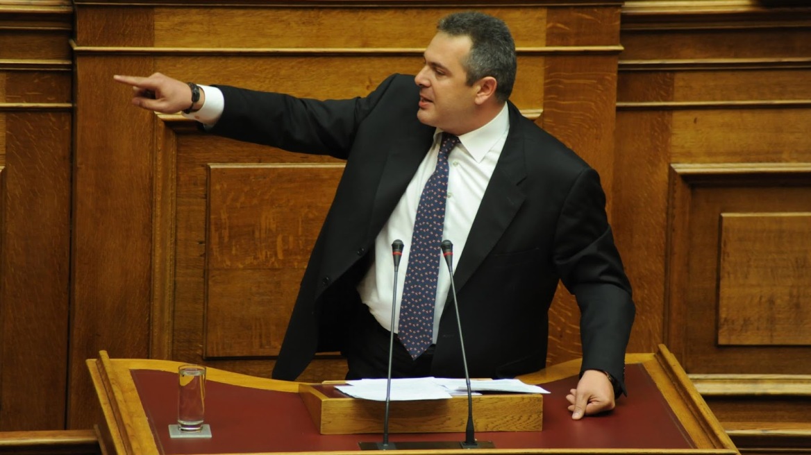 Καμμένος: Όποιος ανεξάρτητος βουλευτής δώσει συναίνεση θα είναι «κοινός αποστάτης»