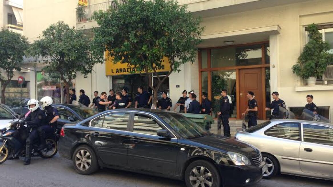 Έληξε η κατάληψη στο πολιτικό γραφείο του Κυριάκου Μητσοτάκη