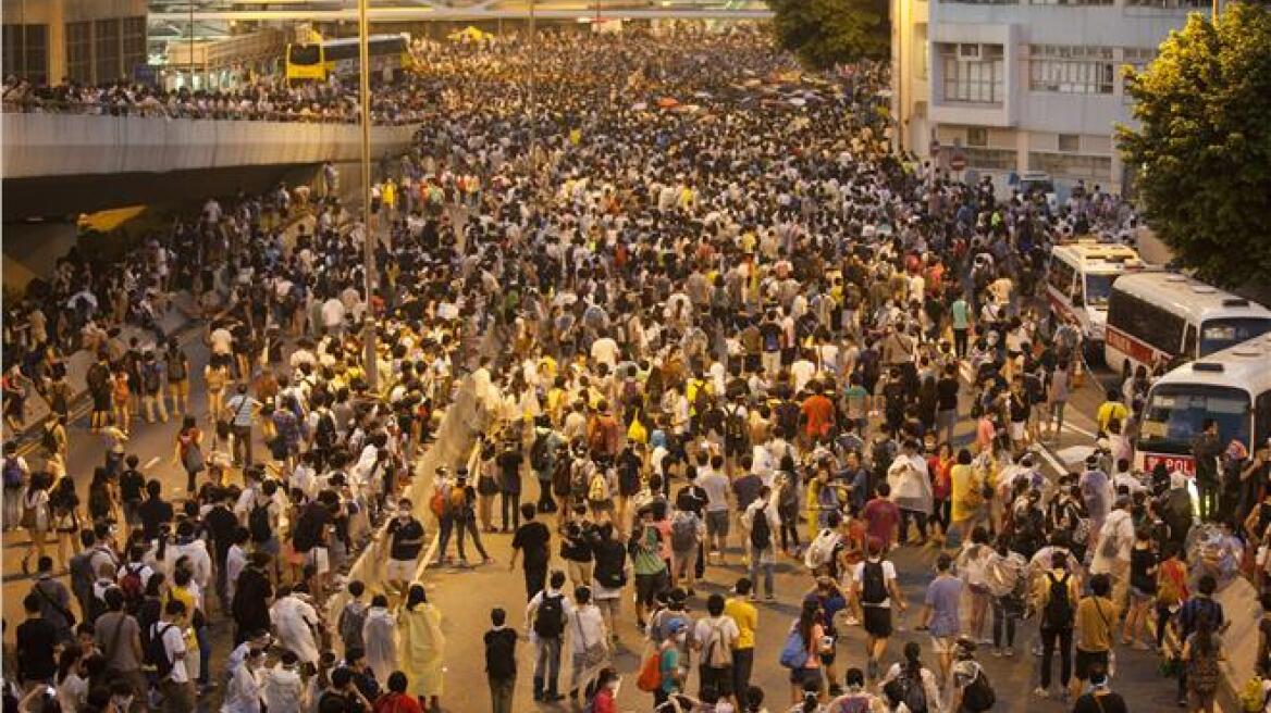 Χονγκ Κονγκ: Οκτώ συλλήψεις διαδηλωτών, ανάμεσά τους και ένας 82χρονος