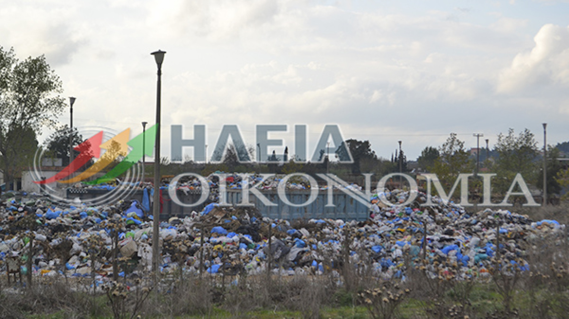 Χωματερή έχει δημιουργηθεί δίπλα στο νοσοκομείο Πύργου