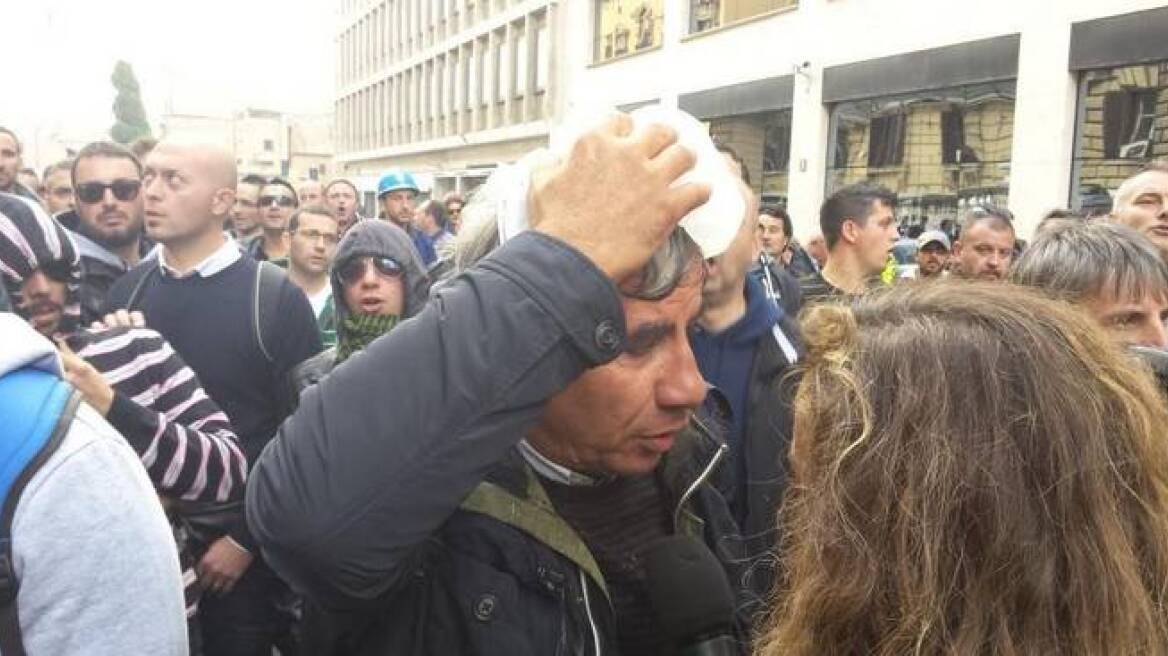 Ρώμη: Επεισόδια ανάμεσα σε διαδηλωτές και αστυνομία