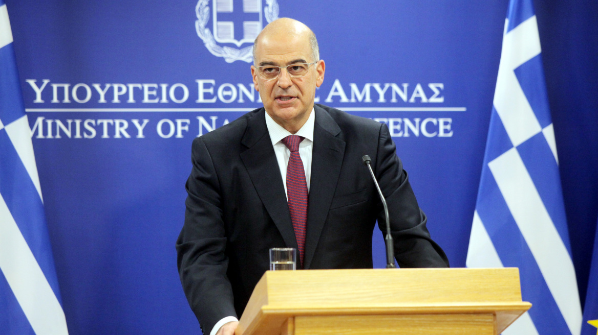 Δένδιας: H Ελλάδα κρατά στο ένα χέρι κλάδο ελιάς αλλά διατηρεί και ξίφος