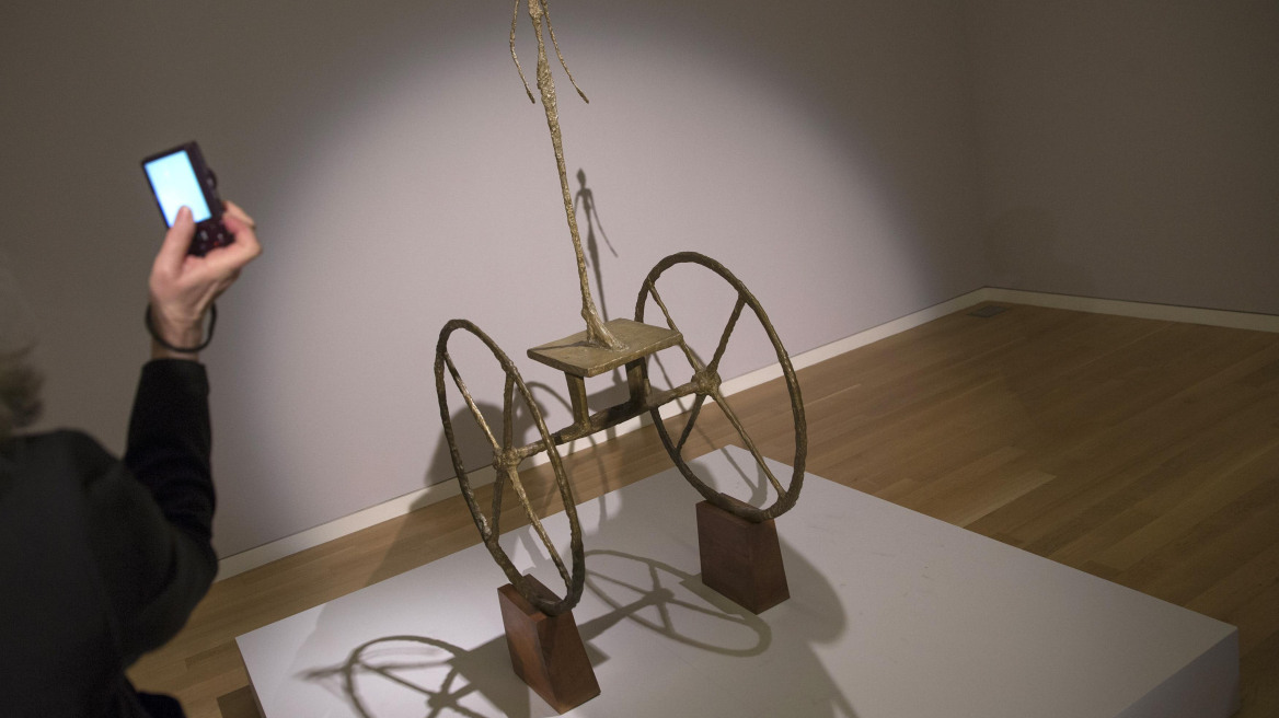 Ελληνας κροίσος πουλά γλυπτό του Giacometti για 100 εκατ. δολ.