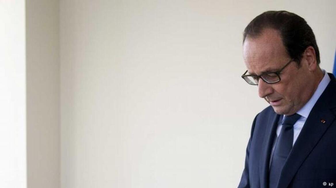 Ολαντ: Δεν θα είμαι υποψήφιος πρόεδρος ξανά αν δεν μειωθεί η ανεργία