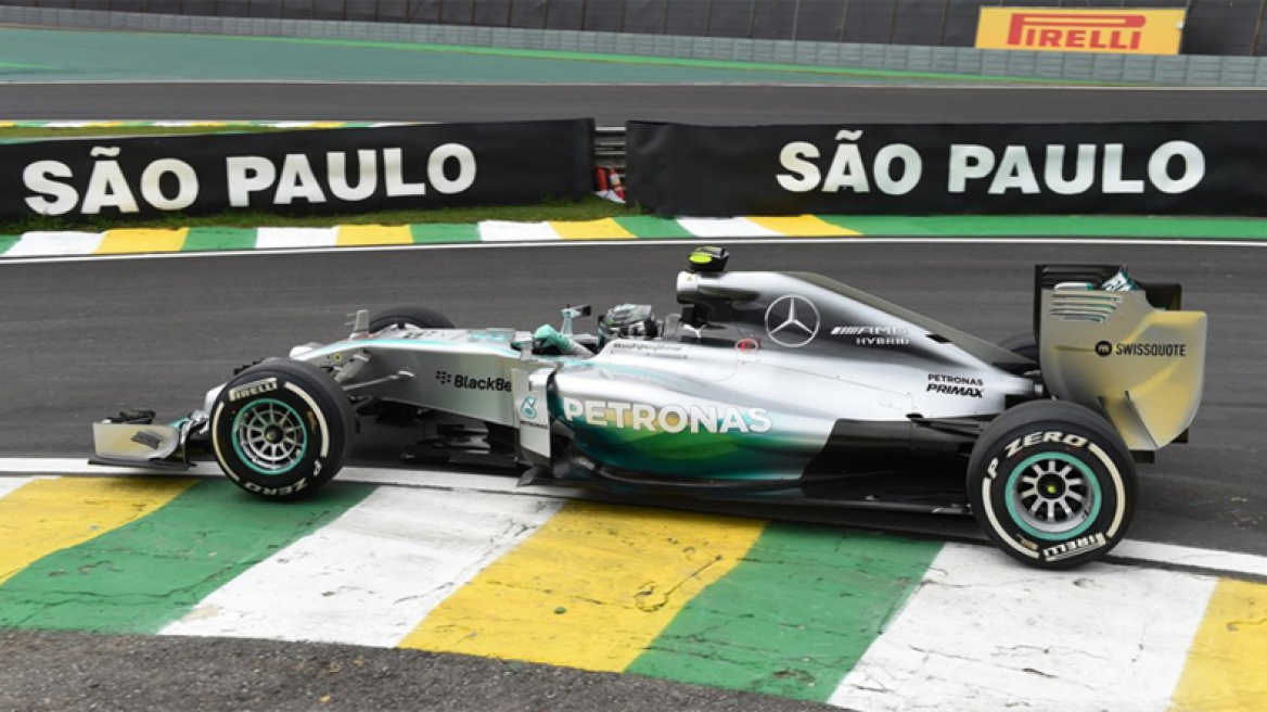 GP Βραζιλίας: Ταχύτερος ο Ρόσμπεργκ στα ελεύθερα (upd)!