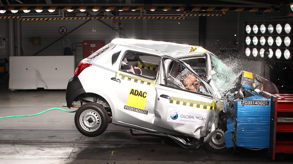 Ποιο αυτοκίνητο δεν πήρε ούτε ένα αστέρι στα crash test;