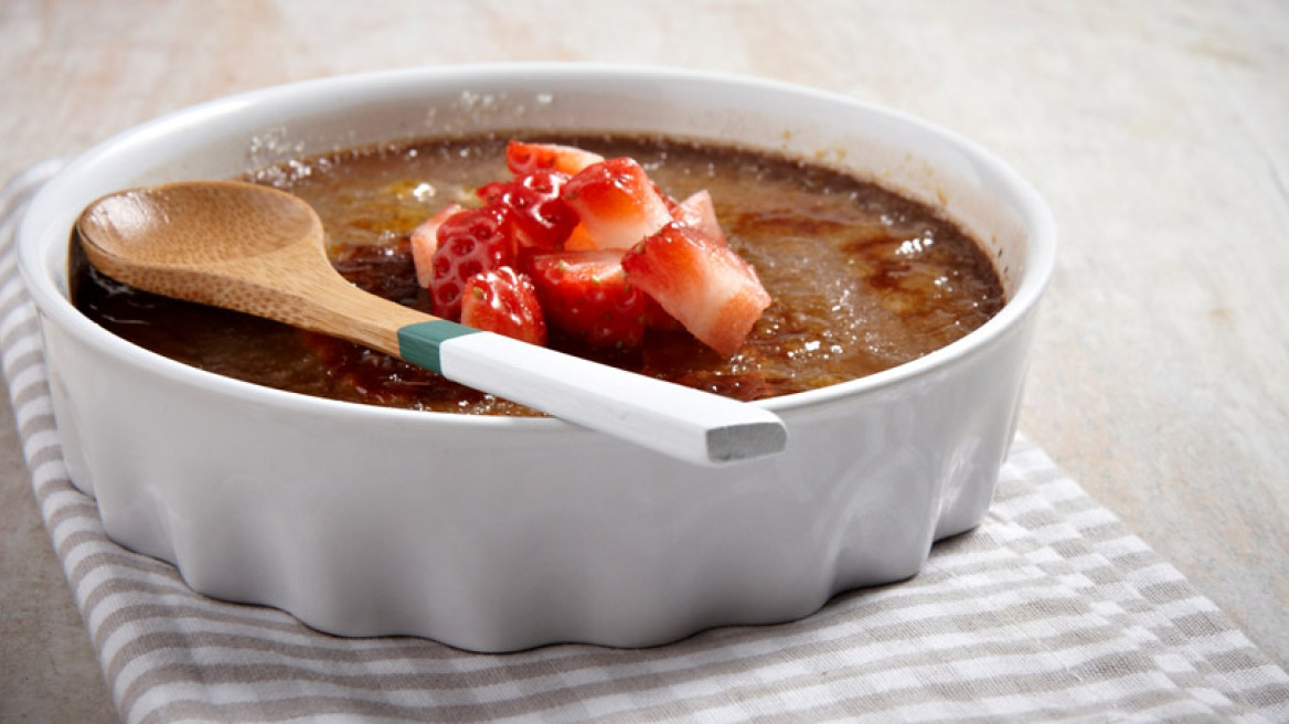 Κρεμ μπρουλέ σοκολάτας