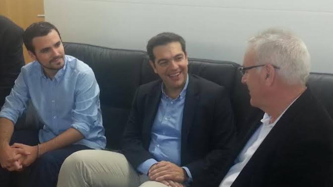 Τσίπρας από τη Μαδρίτη: «Πολύ σύντομα στην Ελλάδα θα υπάρξει πολιτική αλλαγή»