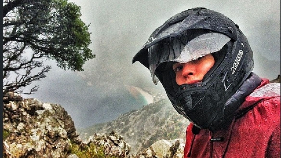 Η Ευαγγελία Αραβανή είναι easy rider 