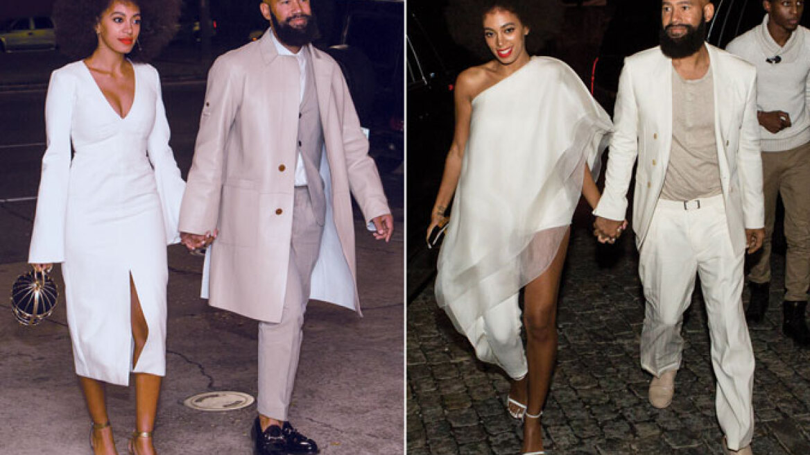 Τα έξι νυφικά της Solange!