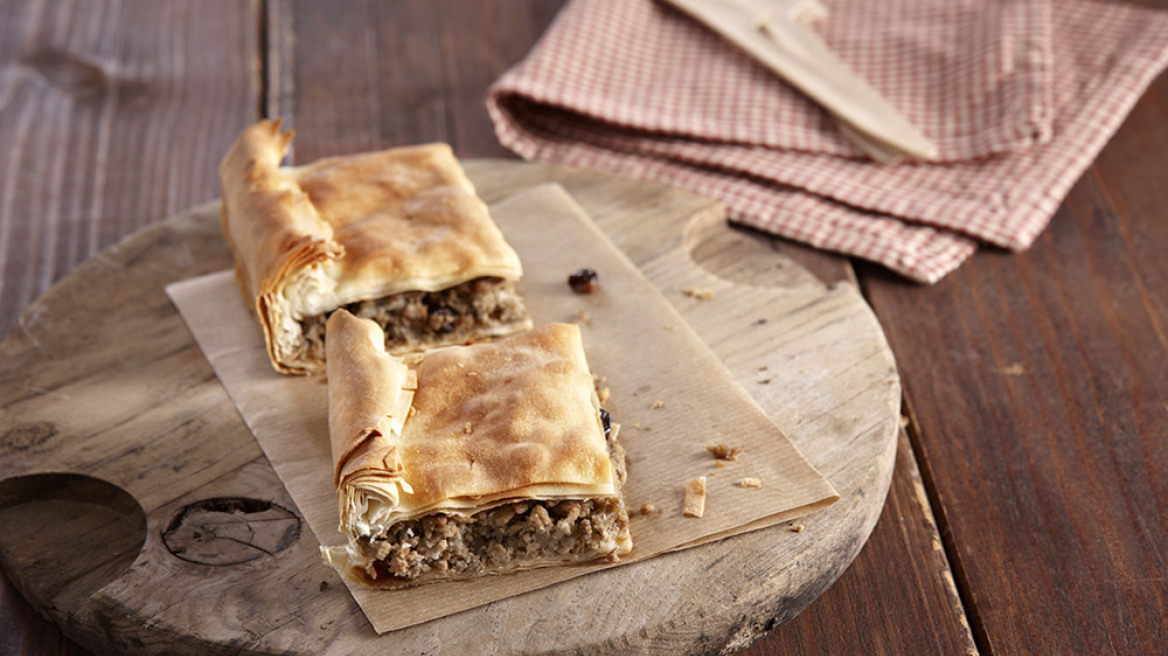 Χωριάτικη κιμαδόπιτα