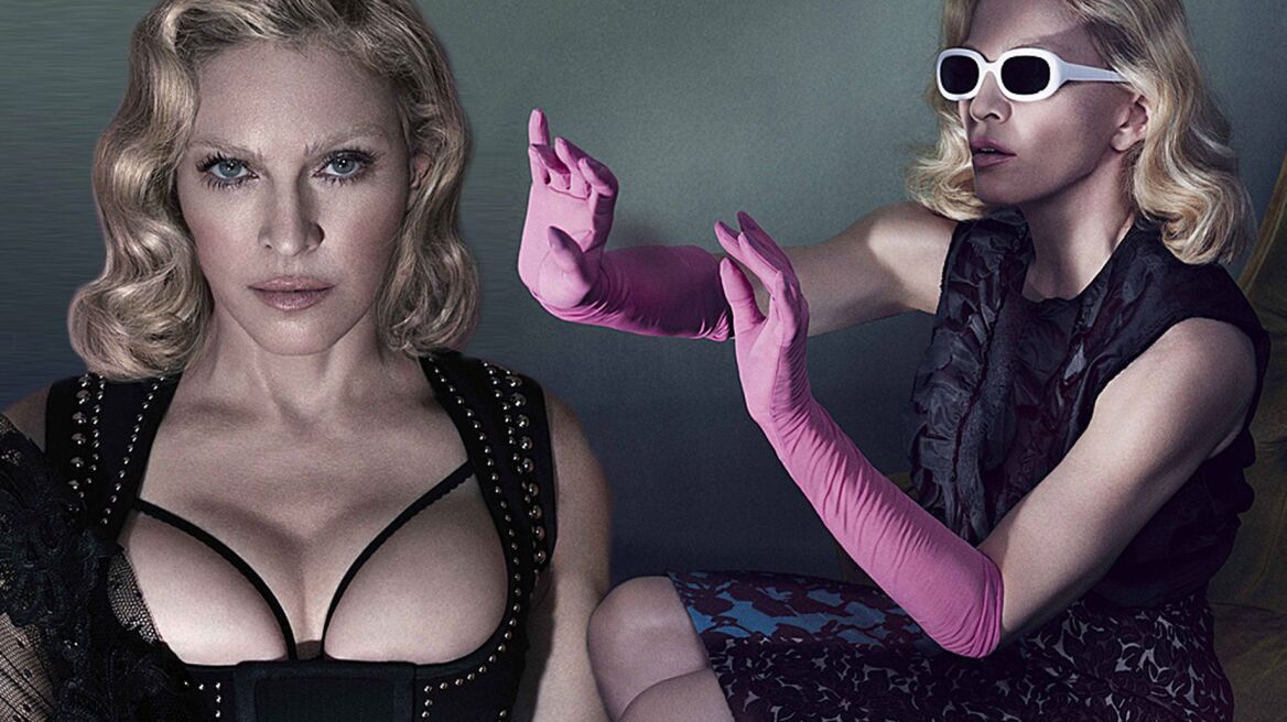 Φωτογραφίες: Η Madonna είναι 56 αλλά ποζάρει τόπλες για περιοδικό