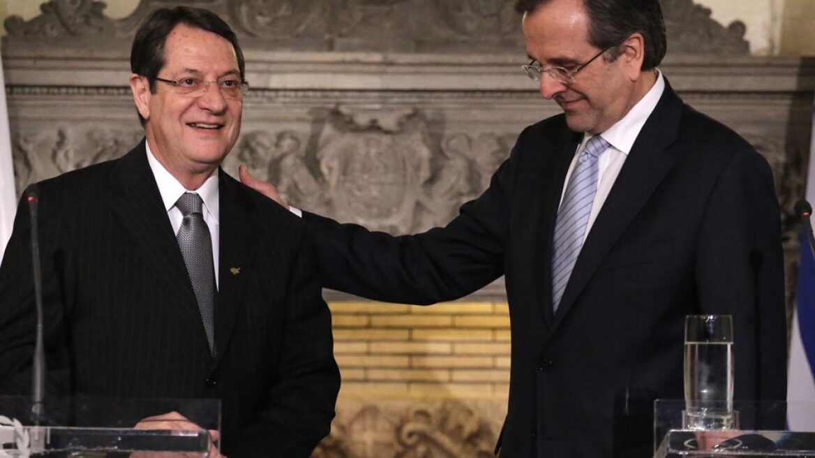 Τηλεφώνημα Σαμαρά στον Νίκο Αναστασιάδη