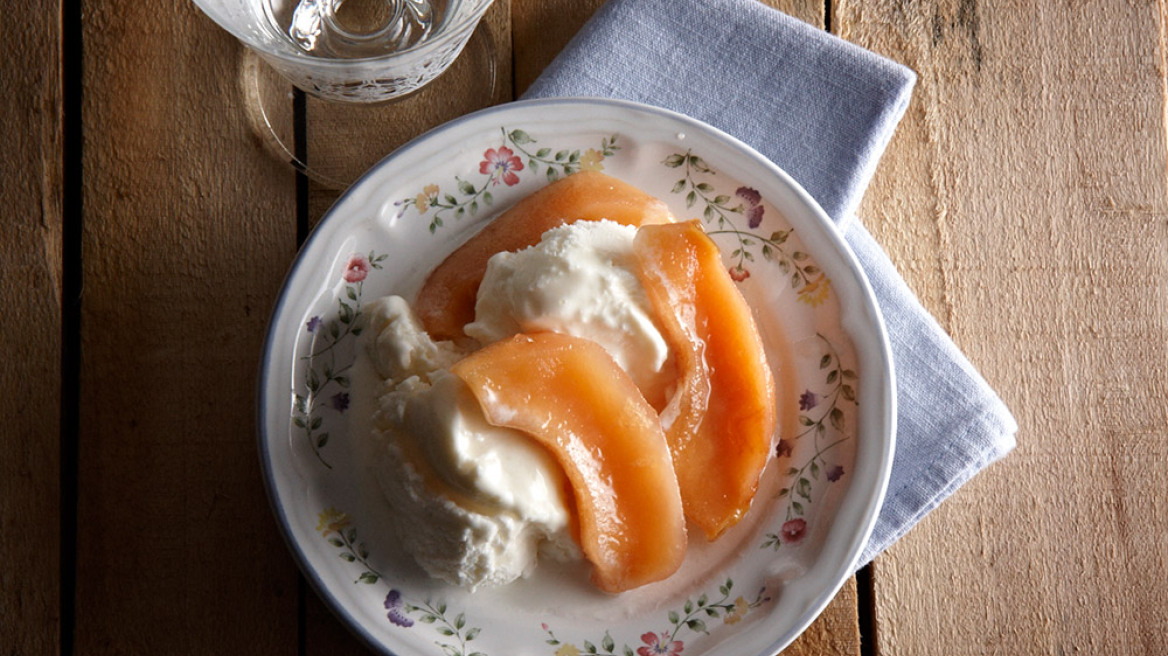 Κυδώνια με τζίντζερ