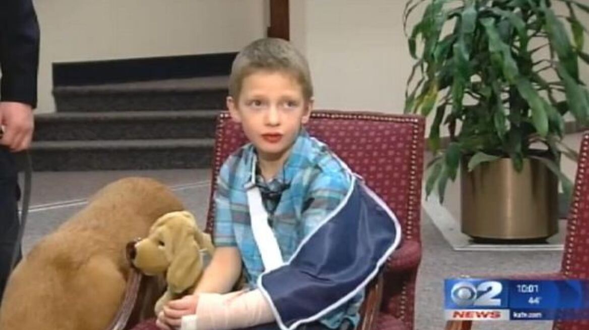 Σκύλος-ήρωας έσωσε παιδί από υπόνομο