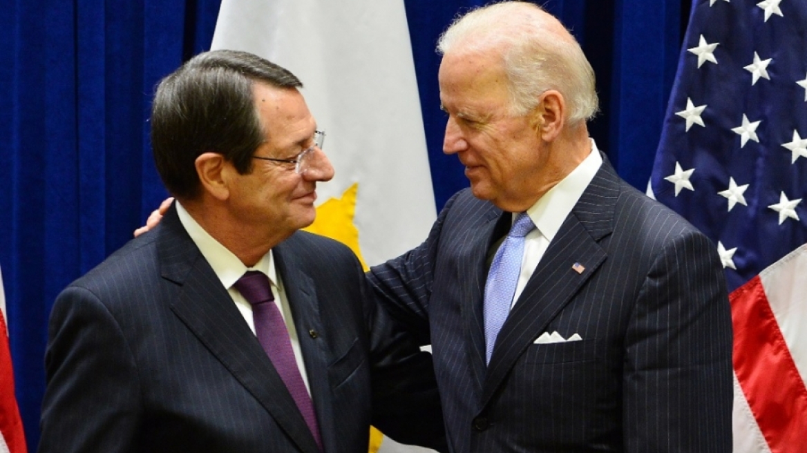 Επίσκεψη Μπάιντεν στον Νίκο Αναστασιάδη 